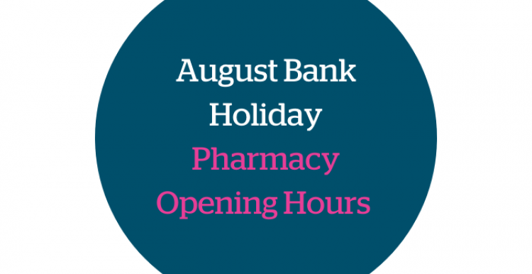 August Bank Holiday Pharmacy Opening Hours