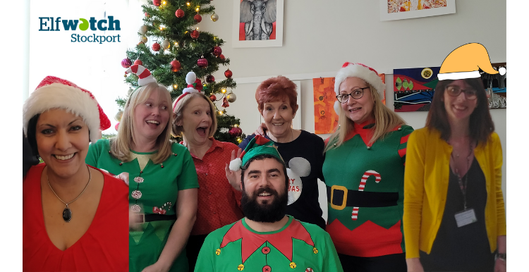 ELFWATCH - image of all team members of Healthwatch Stockport