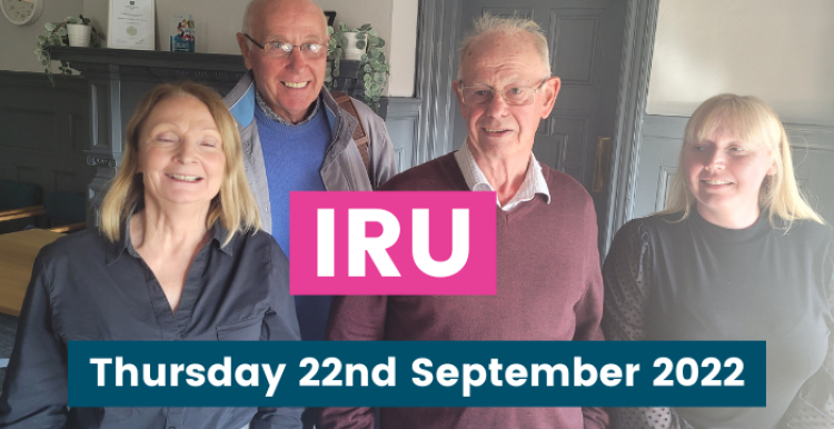 IRU -  Thursday 22nd Sept 2022