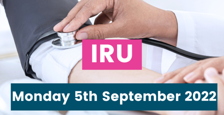 IRU - Know your numbers Week