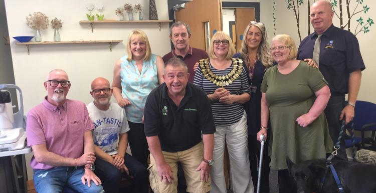 StrokeInformation meet the Mayor of Stockport 