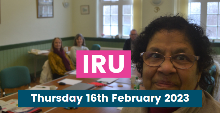 IRU - Thursday 16th feb 2023
