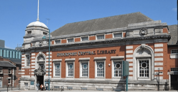 Stockport central library