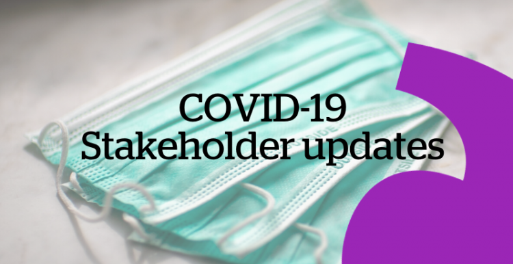 Stakeholder updates