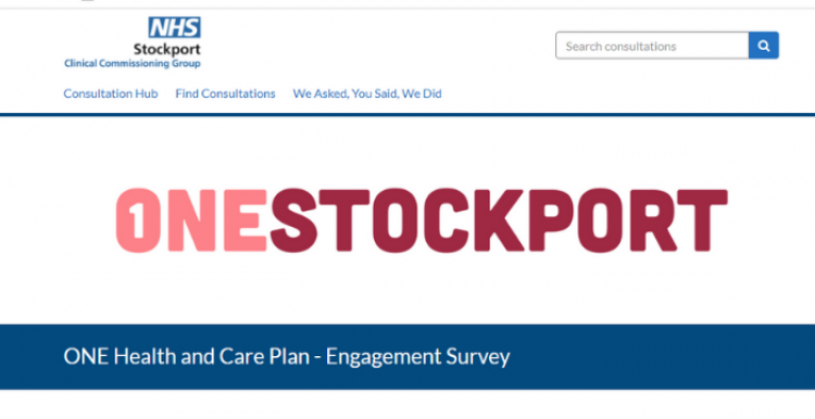 Stockport ccg - ONE SURVEY