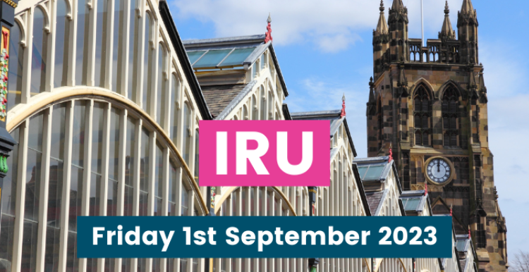 IRU -  Friday 1st September 2023