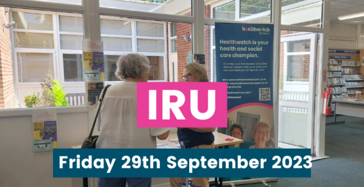 IRU Friday 29th September 2023