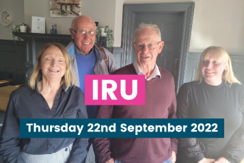 IRU -  Thursday 22nd Sept 2022