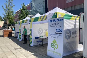 POP UP CLINIC IN STOCKPORT 
