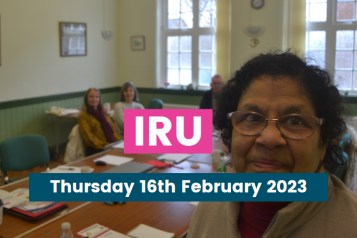 IRU -  Thursday 16th feb 2023