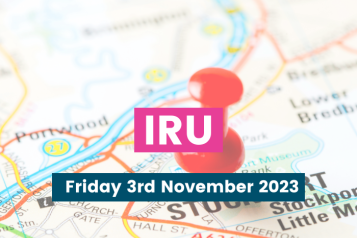 IRU Friday 3rd November 2023